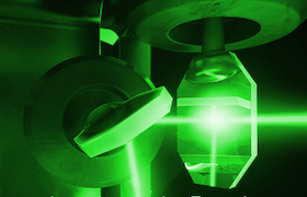 ScannerMAX image laser green on scanner mirror